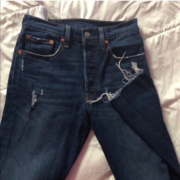 Levi’s 501 Skinny Jeans Button Fly - Picture 6 of 7